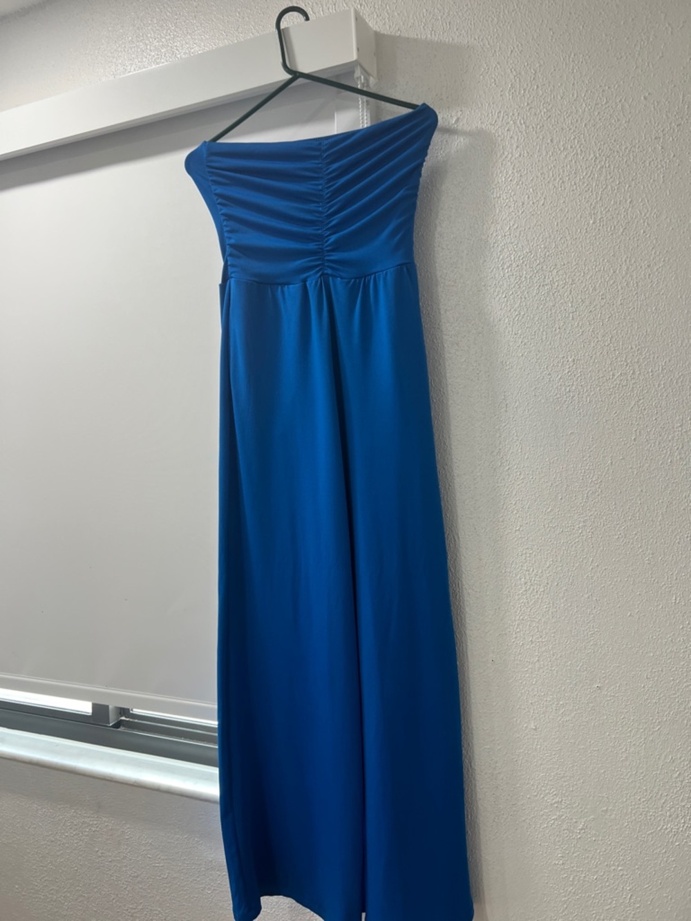 Charlotte Russe Royal Blue Strapless Jumpsuit